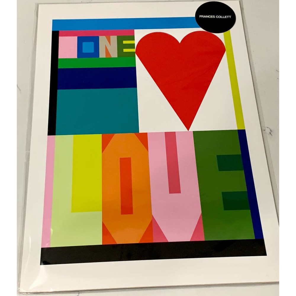 11.5 X 16.5 Love Poster from Frances Collett